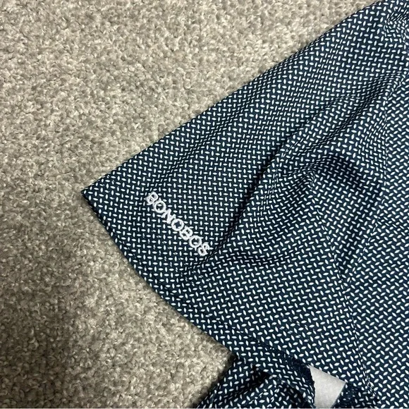 Bonobos Golf Polo Shirt Mens 2XL XXL Geometric Stretch Standard Fit Performance - Picture 6 of 8